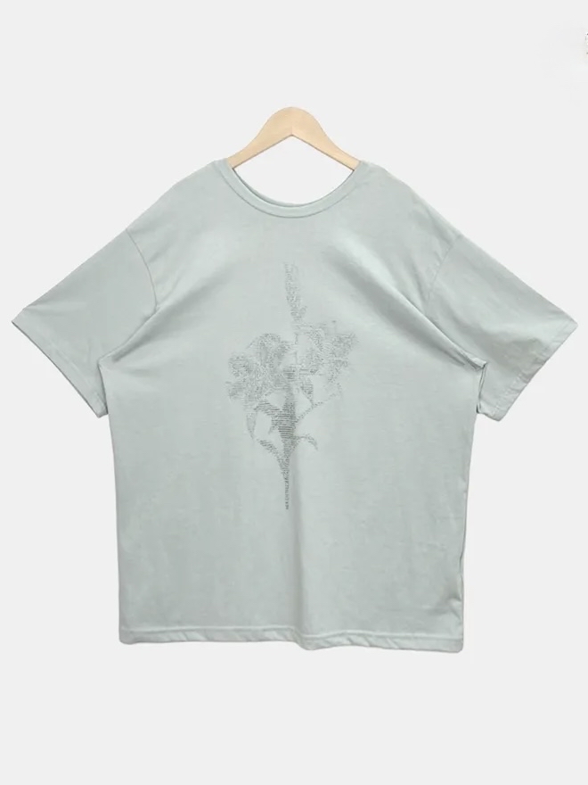 Cyber Flora Oversized Tee