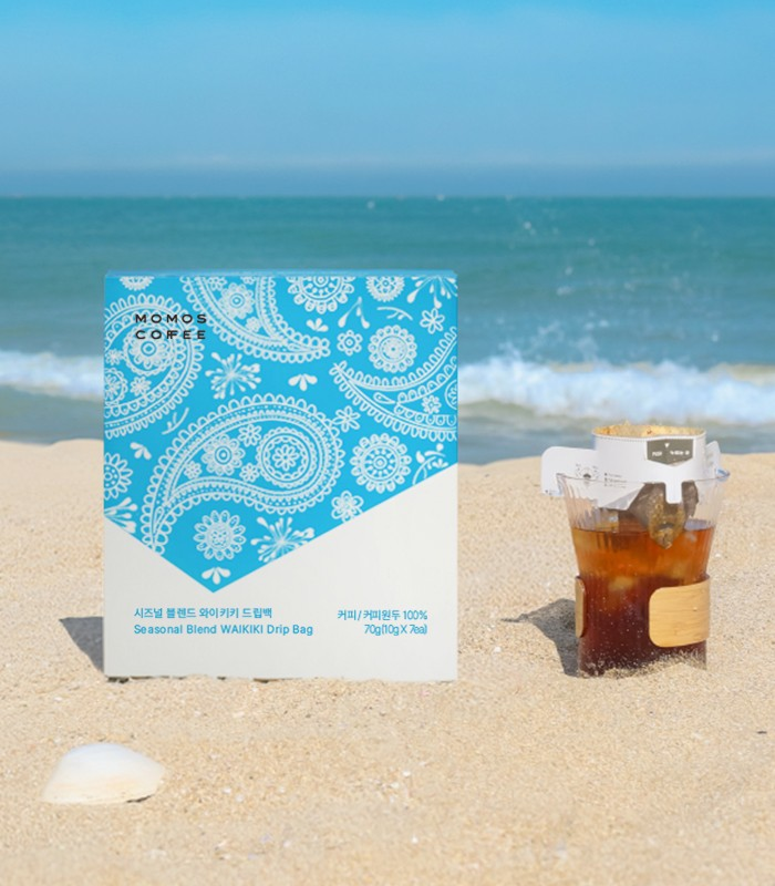 韓國🇰🇷 Momos Coffee | LIMITED | Drip Coffee Seasonal Summer WAIKIKI 7ea (預購商品）
