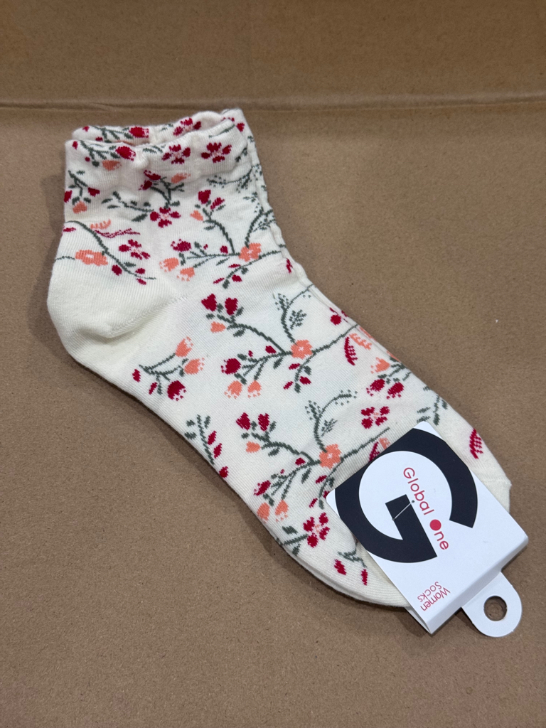 Kikiya Mid Socks Spring Ditsy