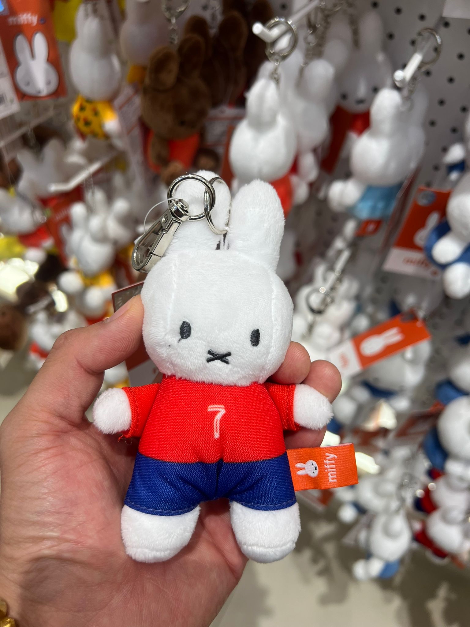 Miffy世界盃限定孫興慜7號波衫掛飾