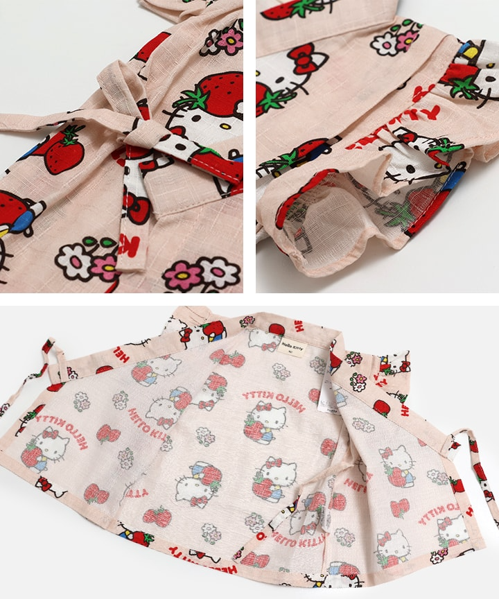 🆕【⭐訂購⭐】🇯🇵日本直送 🌀#Sanrio 摺邊甚平套裝🌀 [PLEA-0036] [260602]