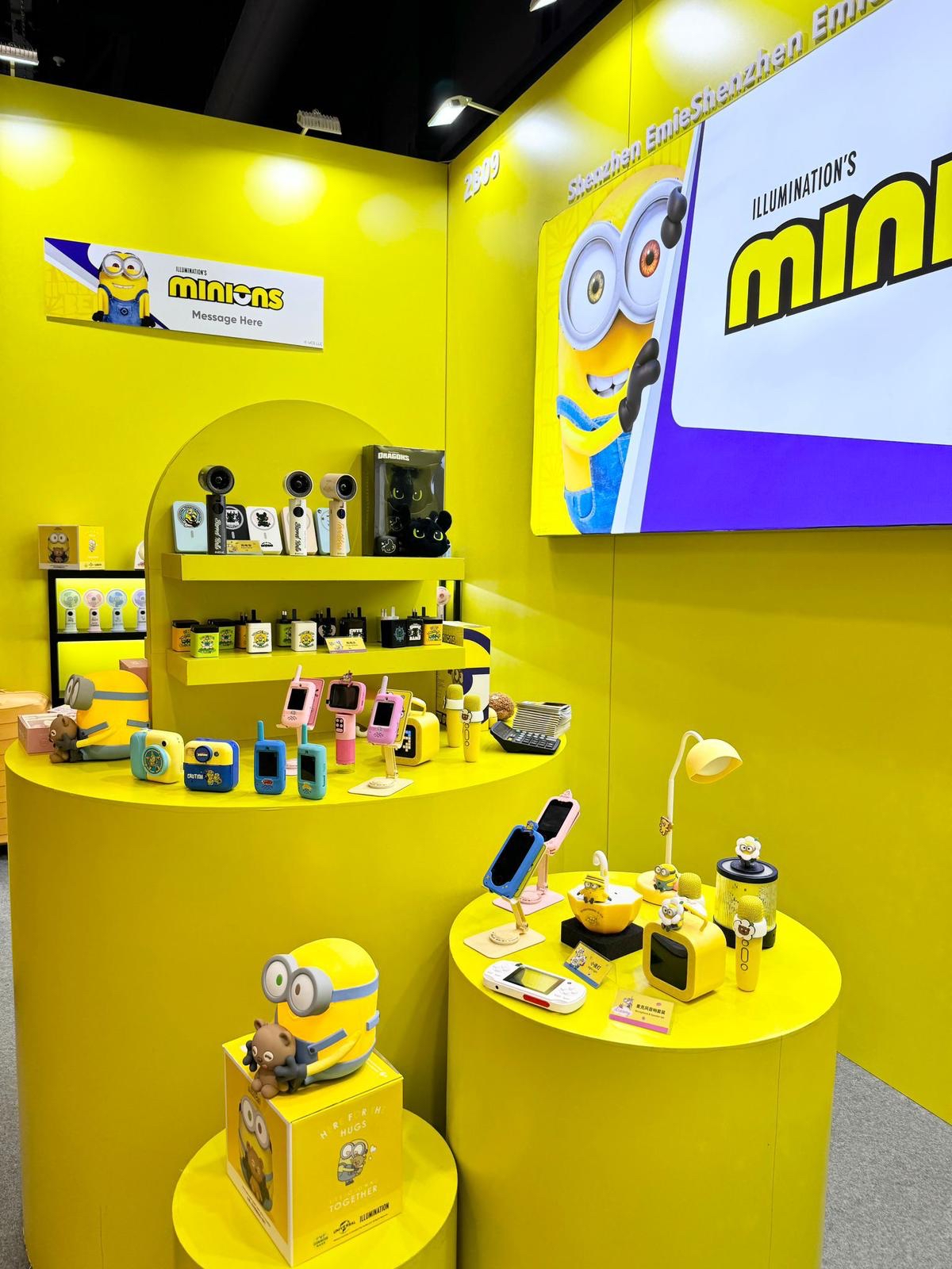 *CUTE😍Minions x Emie  小黃人Bob和Tim系列🎧J08藍牙耳機套装 Minions 香港正版授權*