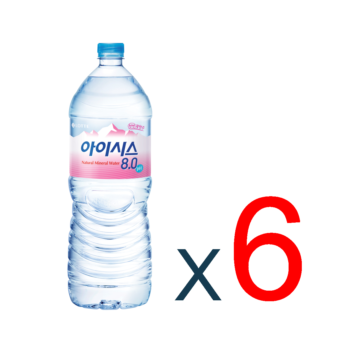 ICIS PH8.0 Mineral Water 2L x 6支