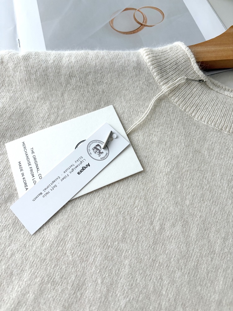 Daily Angora Knitted Top (Mocha)