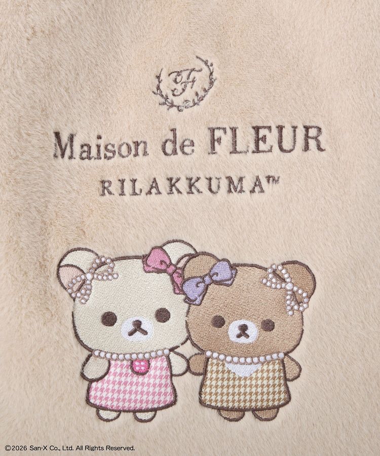 🎀【預訂】Maison de FLEUR × RILAKKUMA Tote Bag B