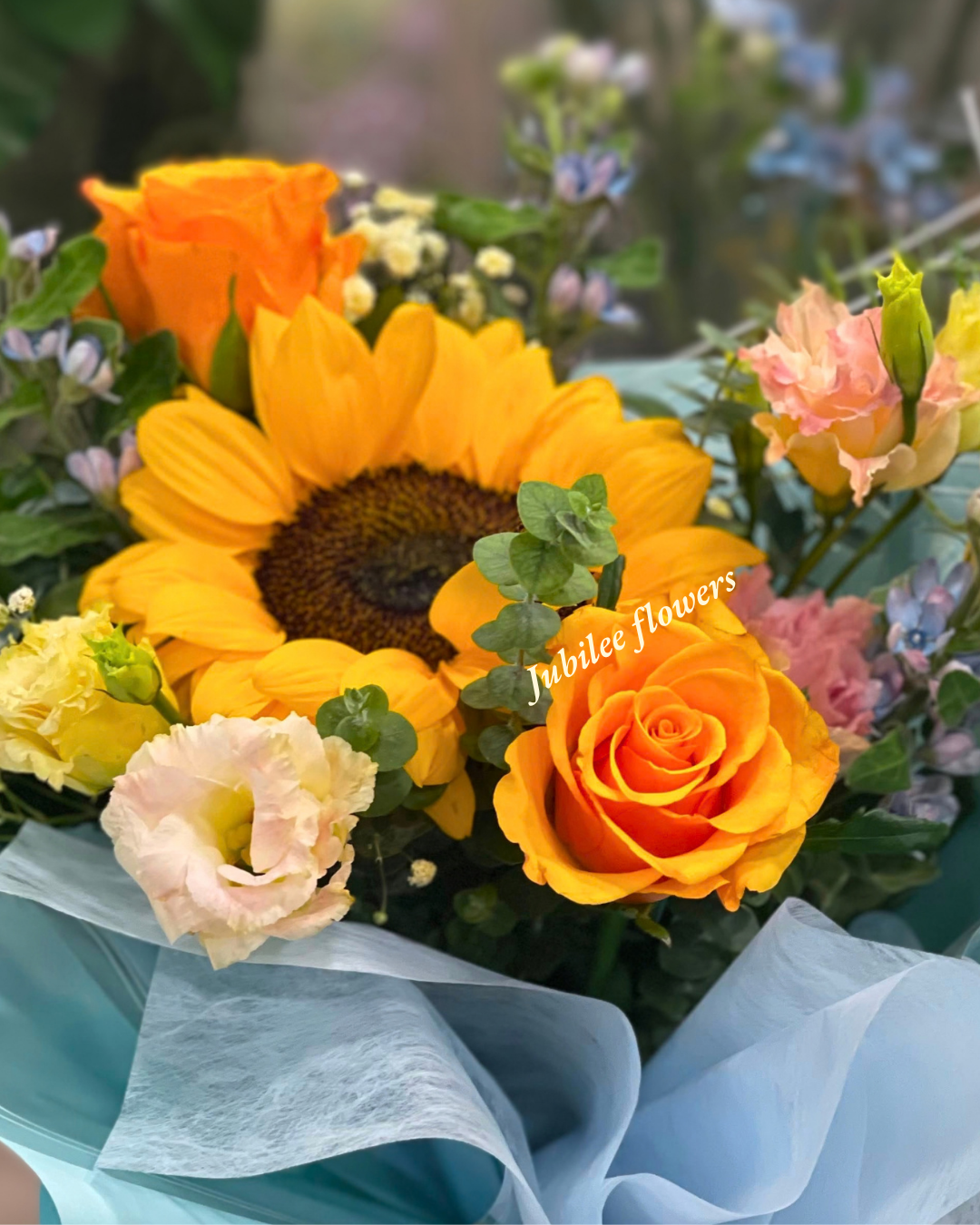 🌻向日葵 · 玫瑰混搭花束 
