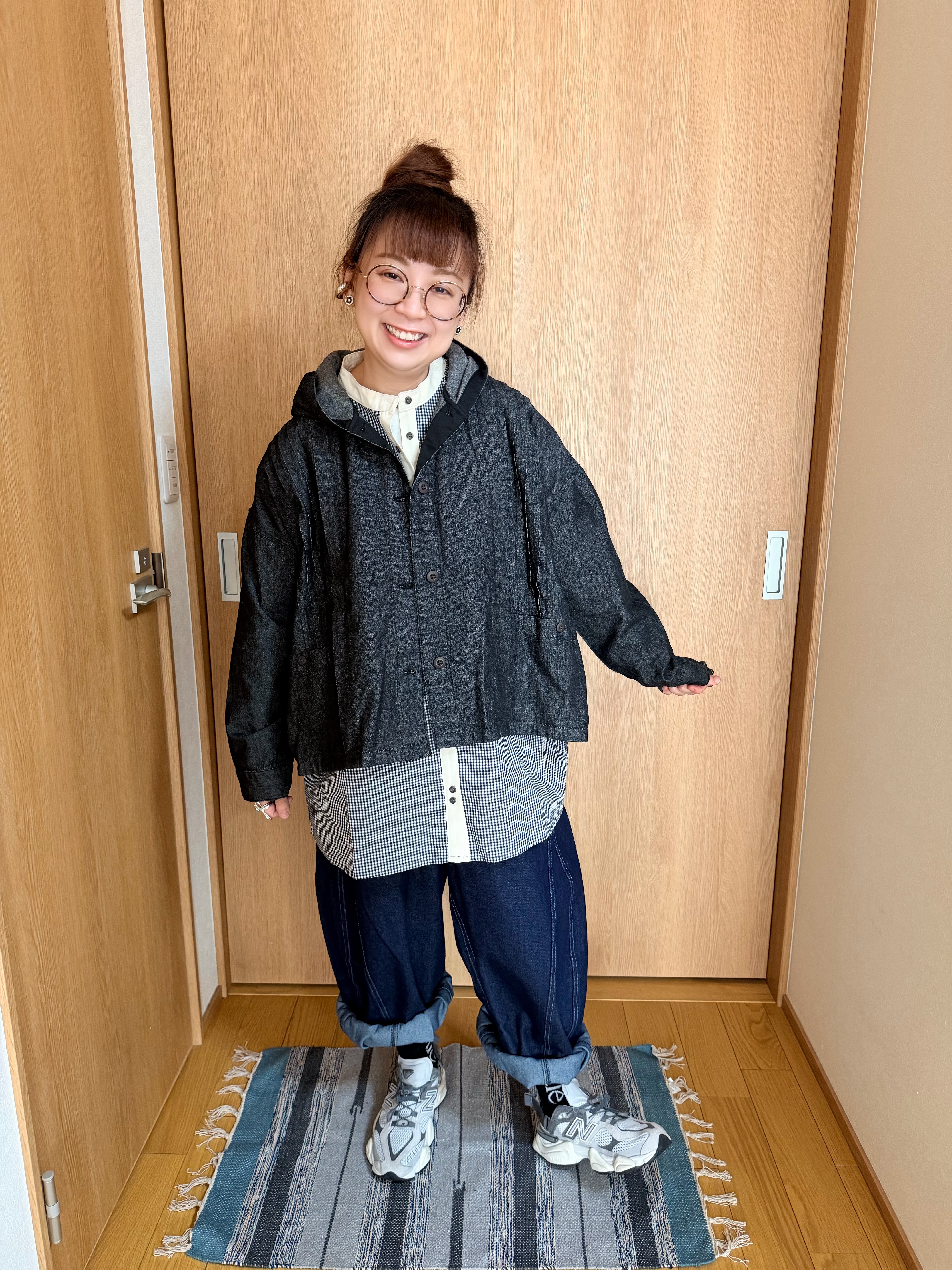 日本外套 (黑色）