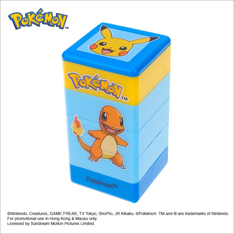 Pokémon 4-In-1 Stamp 4合1原子印