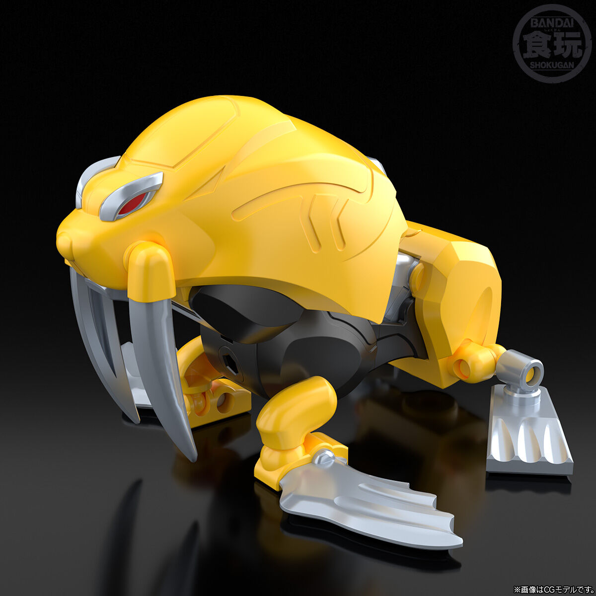 (預訂訂金 $100) (總價 $252) (魂限) Bandai SMP [Shokugan Modeling Project] 百獸合體 百獸戰隊 百獸武裝系列 EXTRA 牙吠海龜 ＆ 牙吠海象 食玩 (行版)
