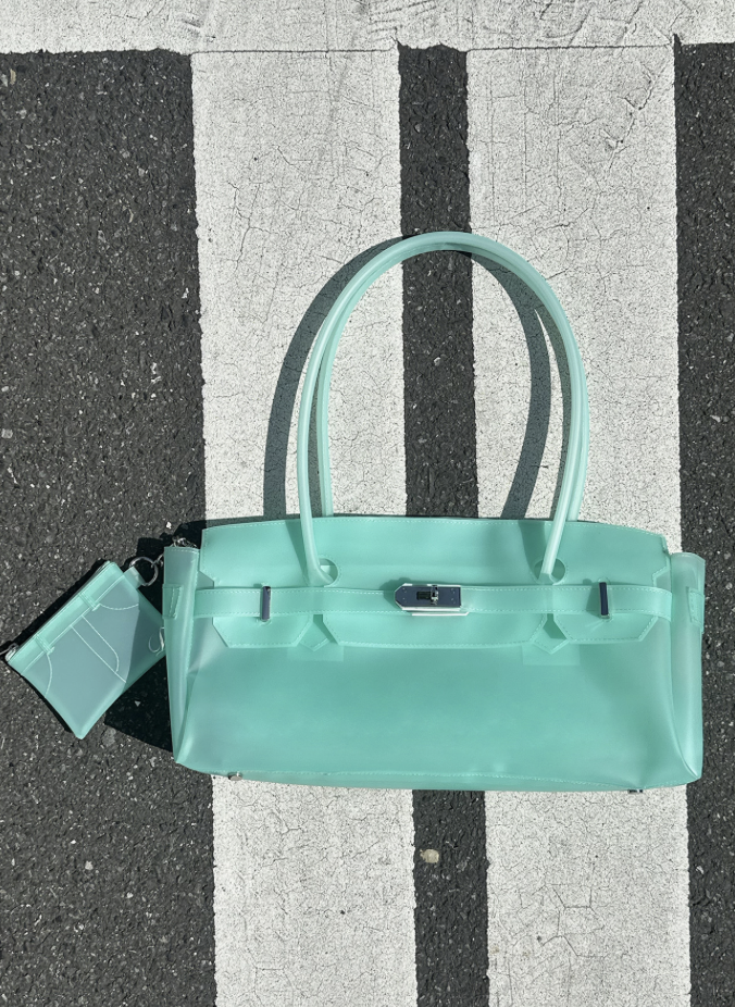 韓國 DEINET 軟糖色系 果凍2用手袋 ｜JELLY TWO-WAY BAG