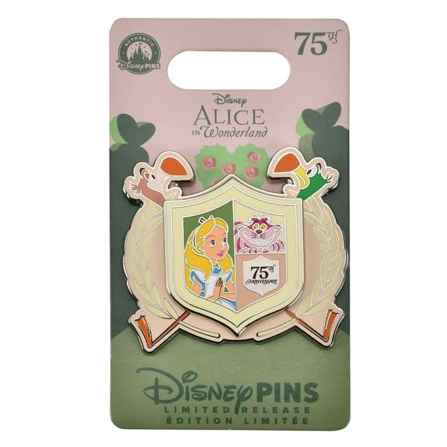 🌸 【預訂】Alice Pin  <日本限定> - Alice in Wonderland 75th Anniversary