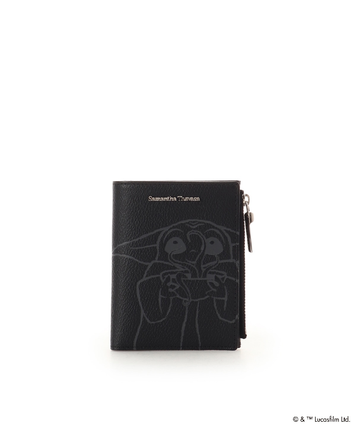 🌸 【預訂】短銀包(BK) - Samantha Thavasa x GROGU