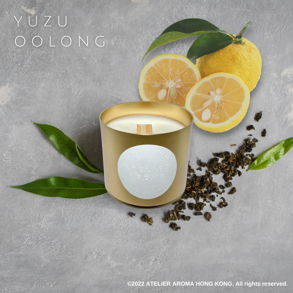 香氛蠟燭Scented Candle - YUZU OOLONG | ATELIER AROMA HONG KONG