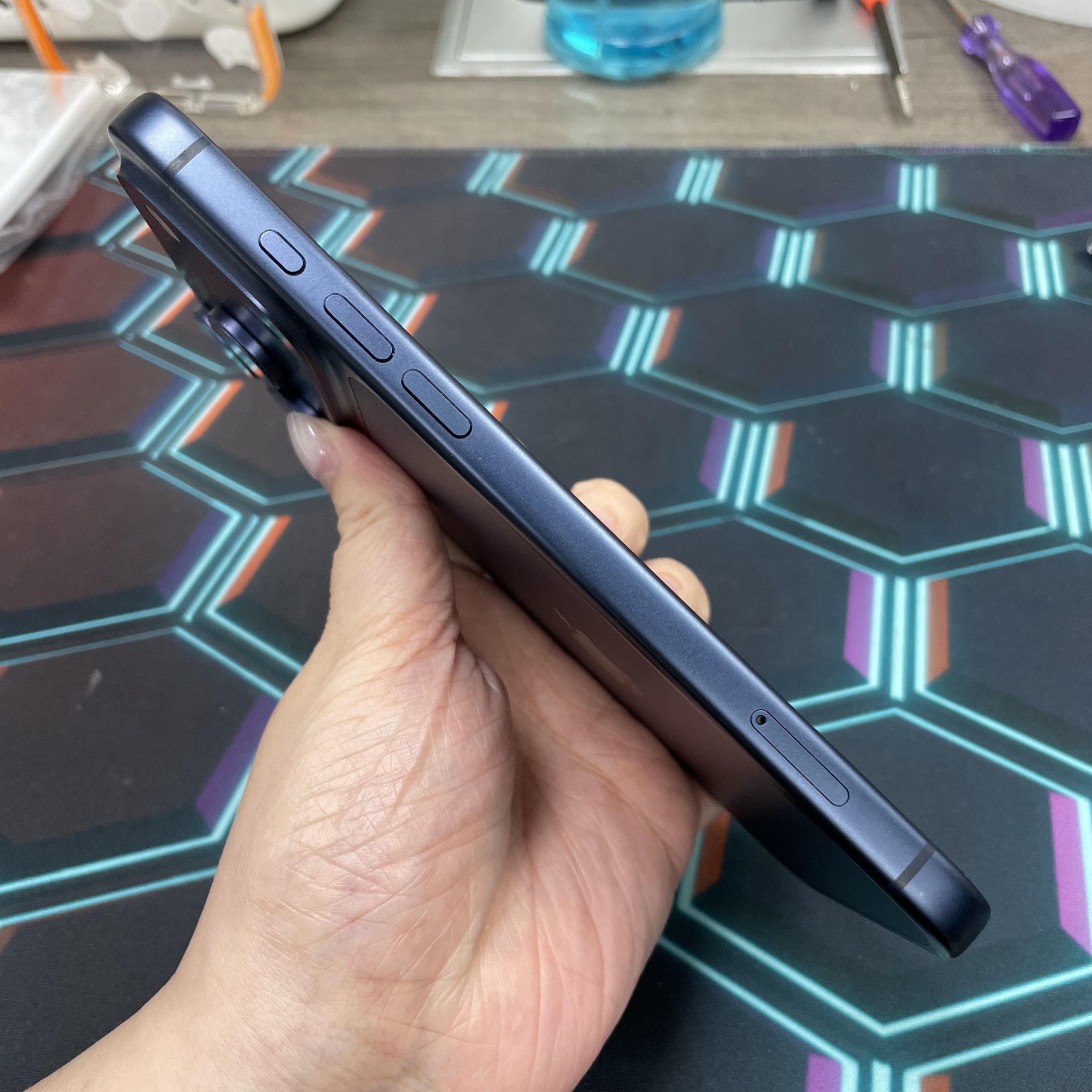 *6711 17 Pro max 勁靚機 512GB 電100 藍色 blue