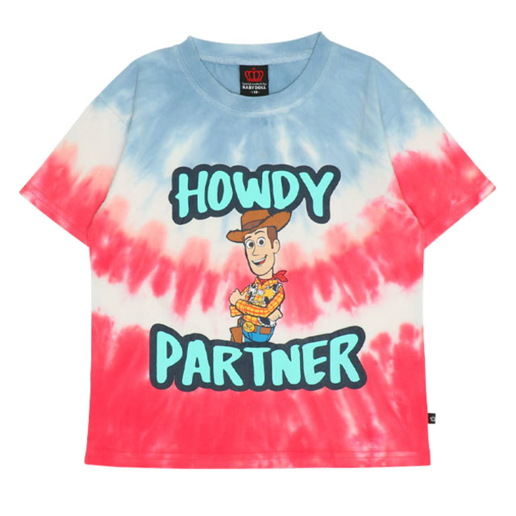 🇯🇵預訂 日本直送🇯🇵Babydoll x Toy Story兩色人物印花紮染短袖T恤