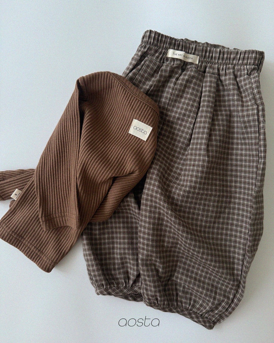 Aosta | [Mocha Balloon Pants]