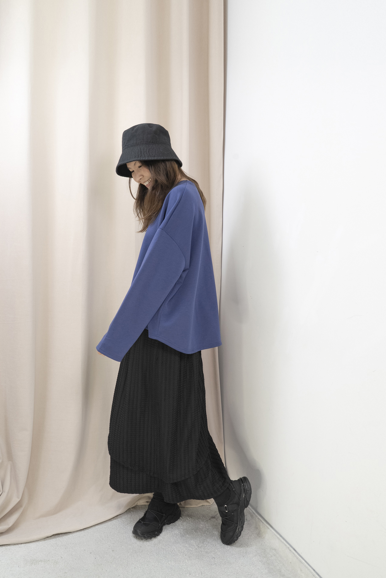 層次優雅半身裙（2色）