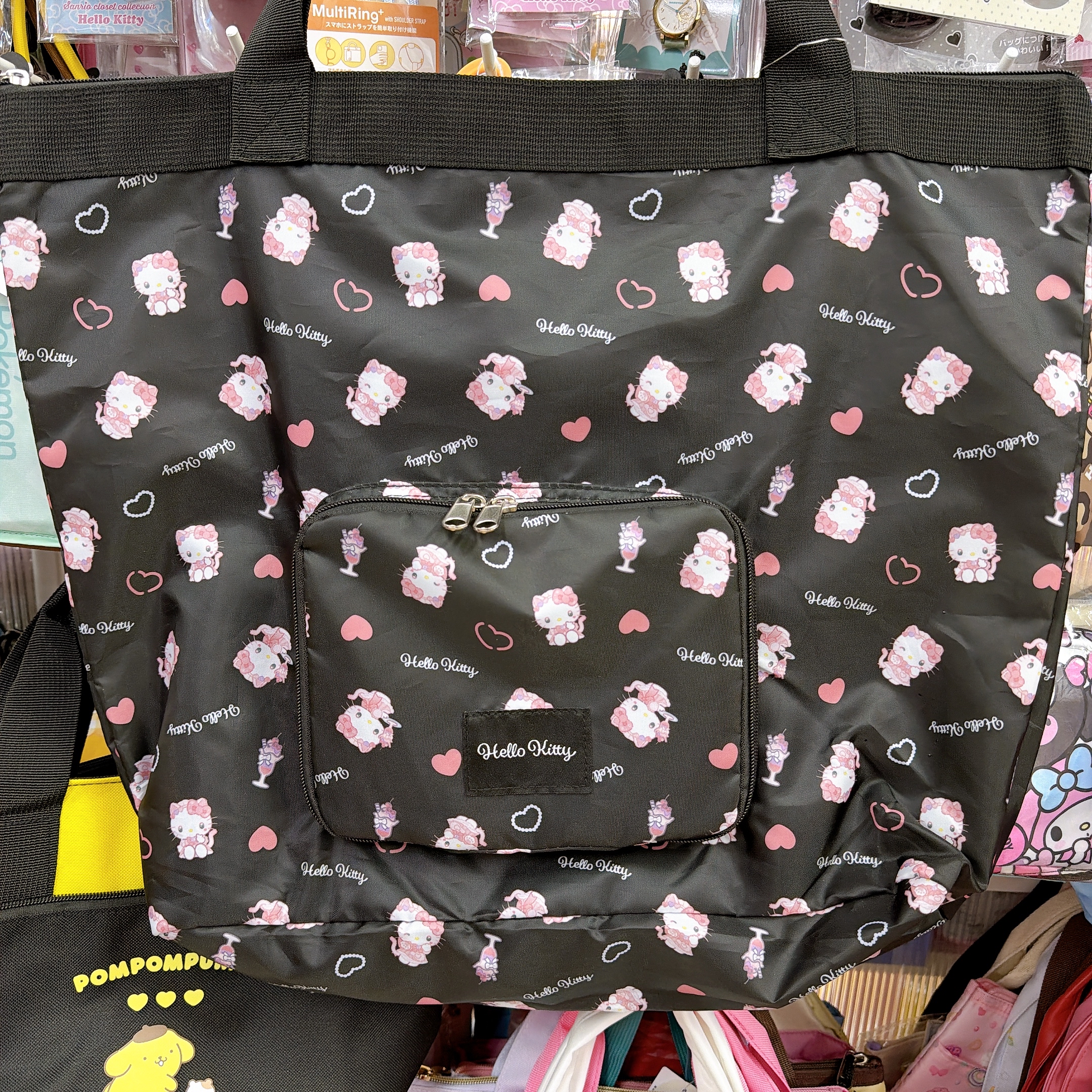 日本直送Hello Kitty可摺疊環保袋