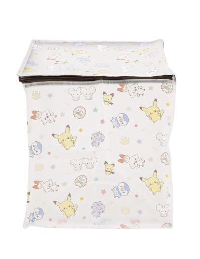 【日本直送】3 COINS Pokemon 滿印收納袋 - 1件 - 現貨