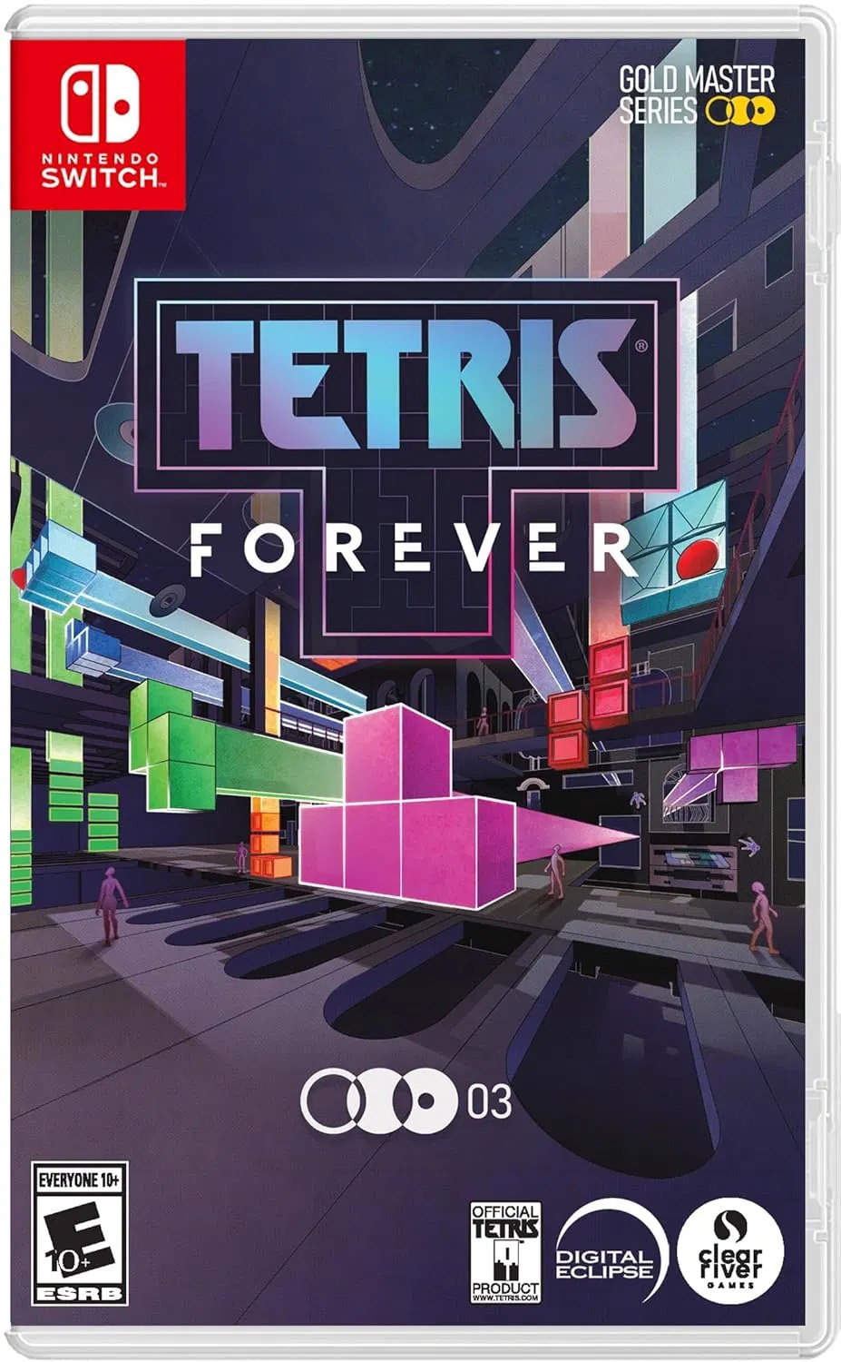 NS 俄羅斯方塊永恆版 Tetris Forever 英文  (英文封面) NSW-3876