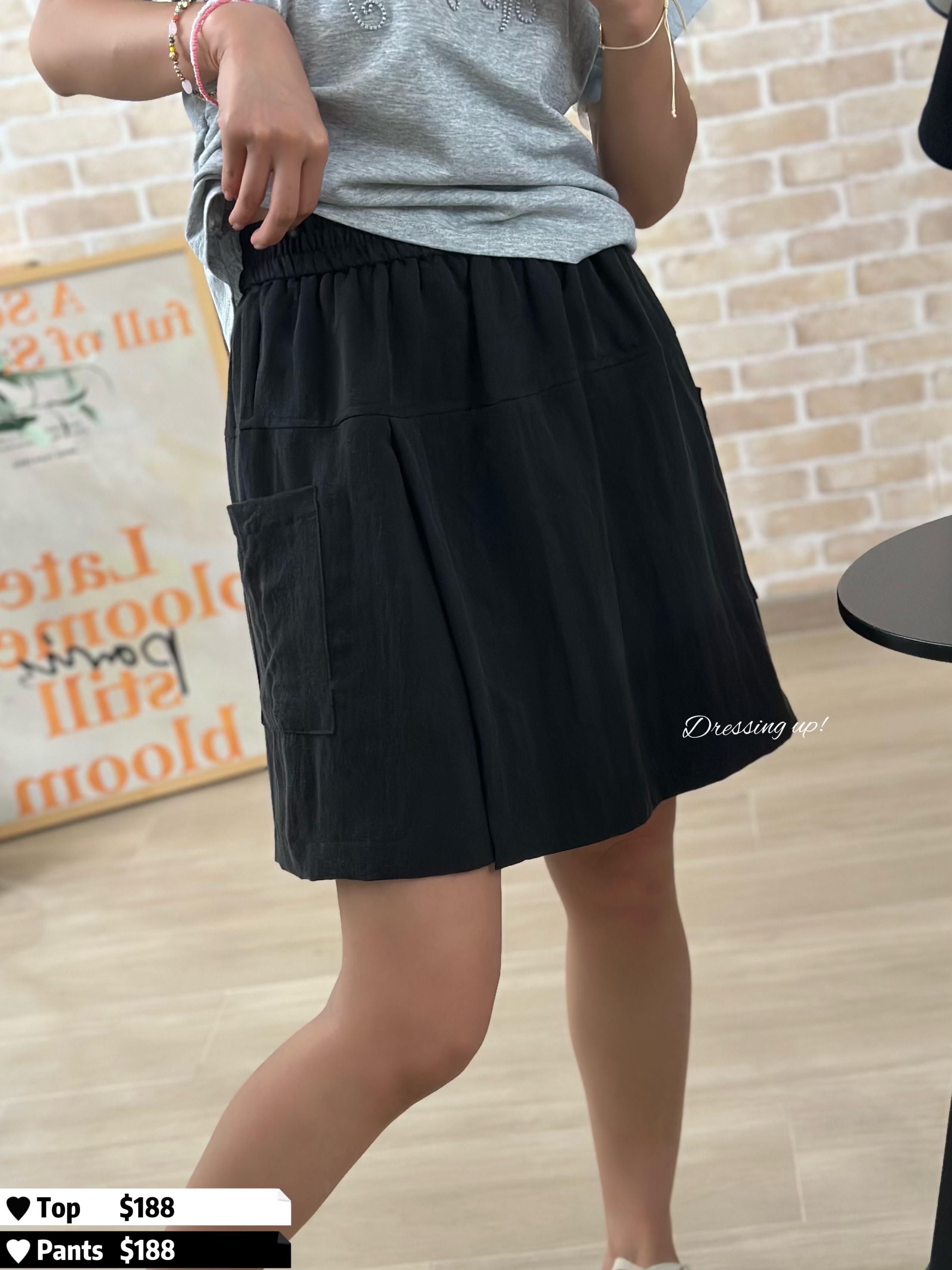 是裙又是褲｜軟棉兩袋裙褲