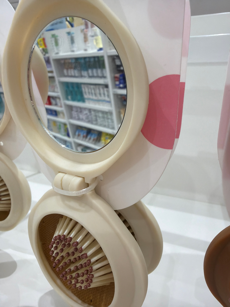 Portable Folding Mirror & Comb