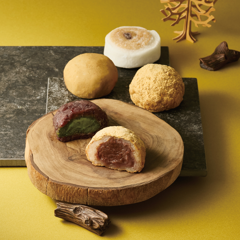 KYO KINANA 羽二重糯米捲 & 萩餅組合 (2入)