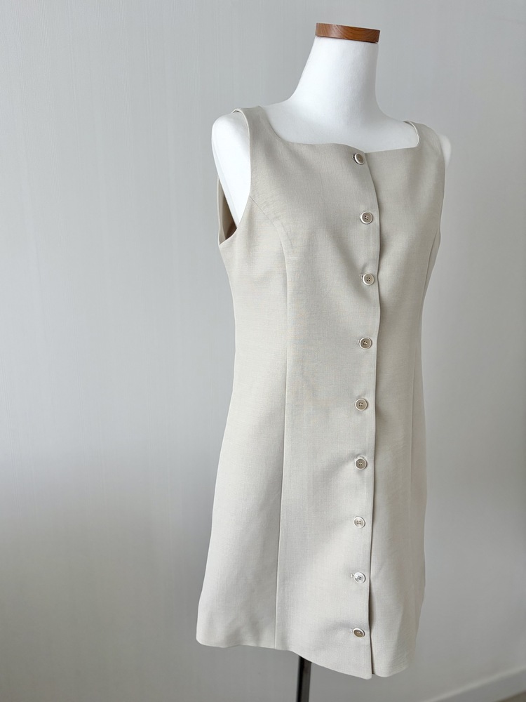 The Classic Button-Front Dress