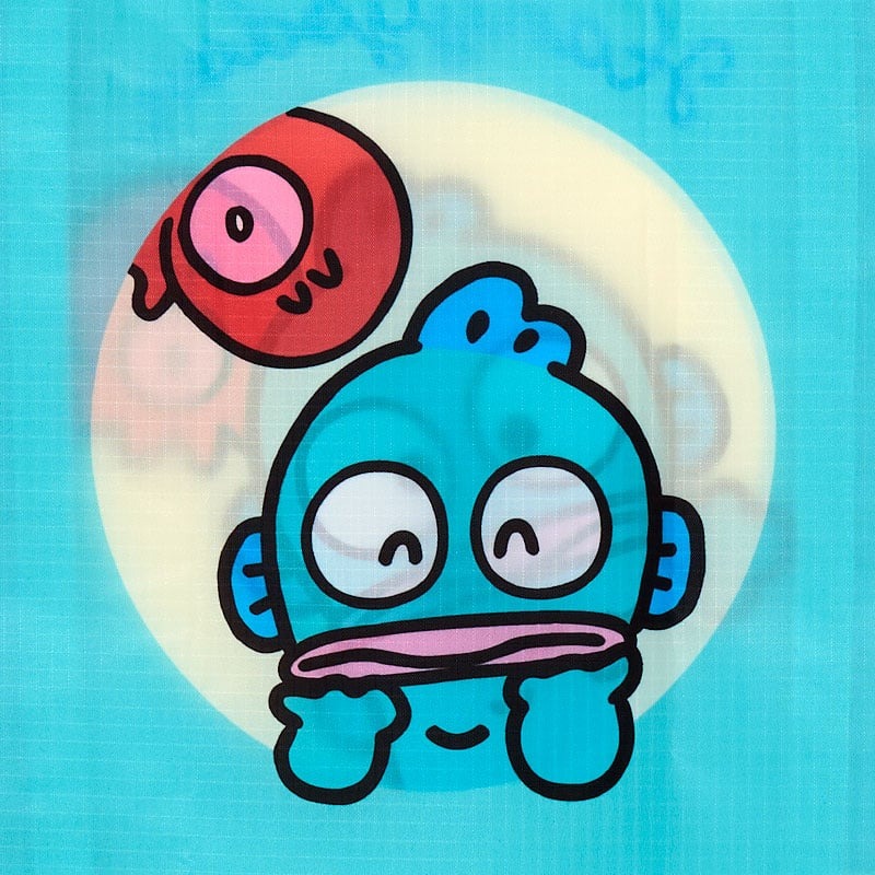 現貨｜Sanrio Hangyodon 水怪 日版 手挽 環保袋 + 收納袋 (77887-7)