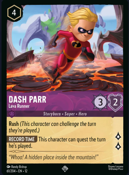 61/204 Dash Parr - Lava Runner SR