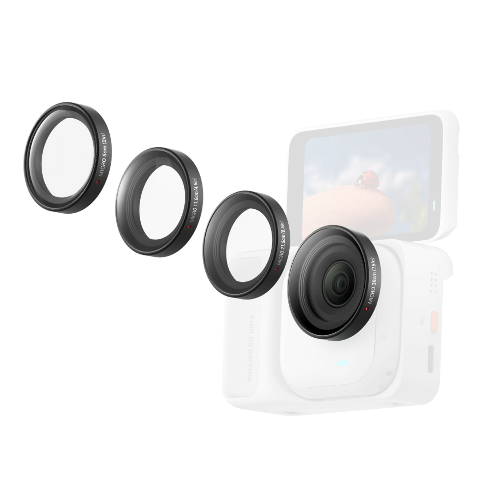 Insta360 GO Ultra 超清晰對焦鏡套餐 Micro Lens Kit 香港行貨