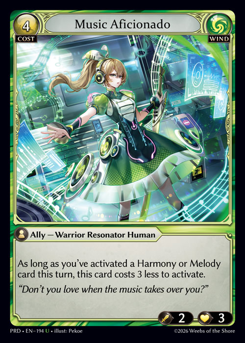Music Aficionado / PRD-194 (U)