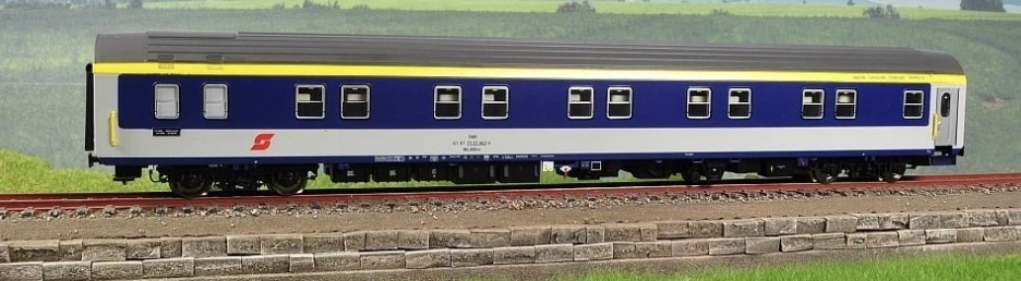 ROCO 64757 HO 1:87 Schlafwagen Typ T2S 臥舖 Umbauversion / ÖBB 重建