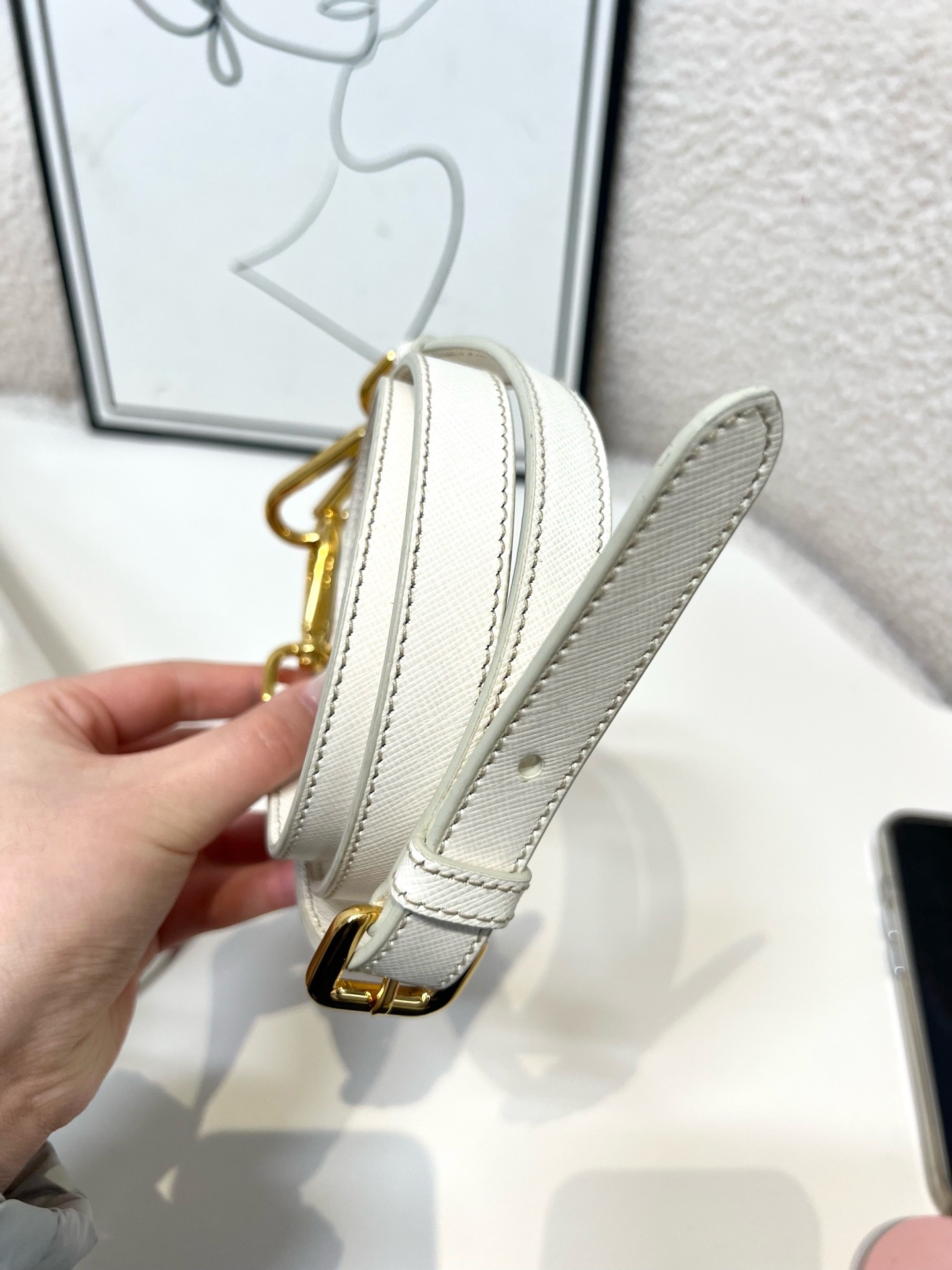 【預訂貨品】Prada 白色波士頓