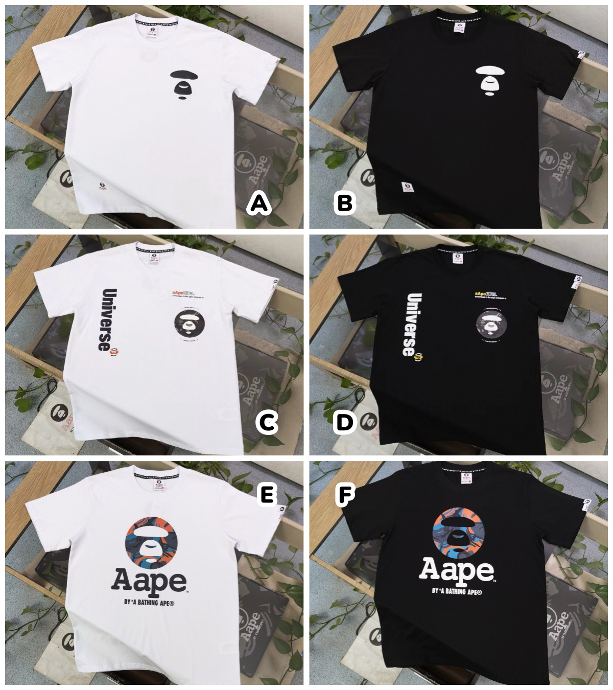 AAPE 趣味猿人印花短袖Tee 