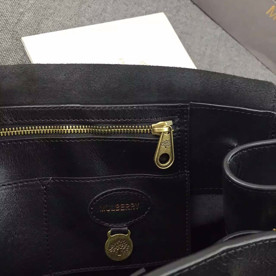 英國🇬🇧 Mulberry Bayswater 皮革手袋