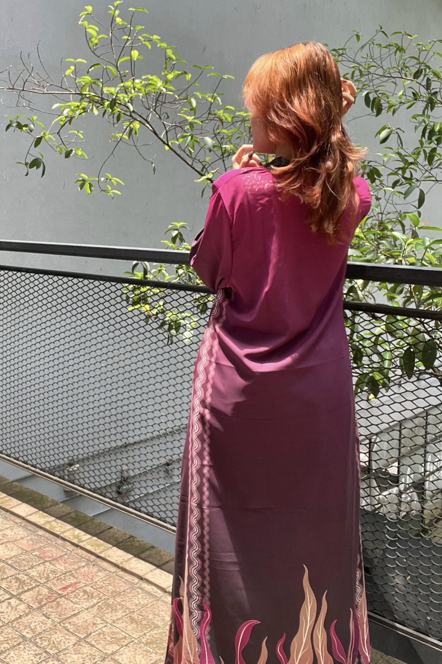 SORAYA in Fuschia Ombre