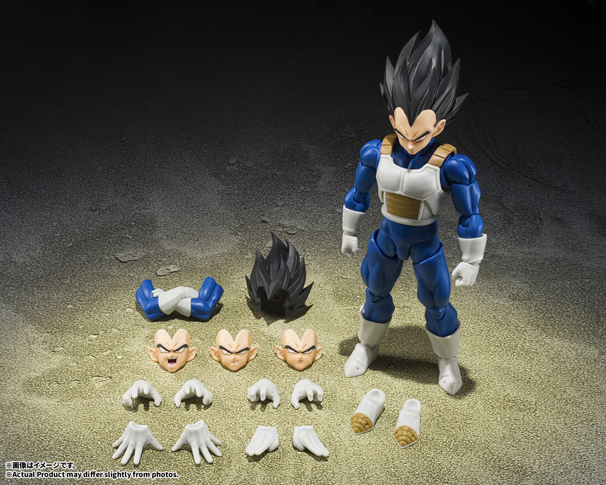 (預訂訂金 $100) (總價 $184) Bandai S.H.Figuarts 龍珠Z 比達 <Z戰士> (行版) SHF Dragon Ball Z Vegeta 