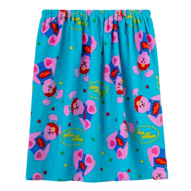 🇯🇵限時預訂 日本直送🇯🇵Wiggle Wiggle小兔圖案滿印游泳浴巾裹巾