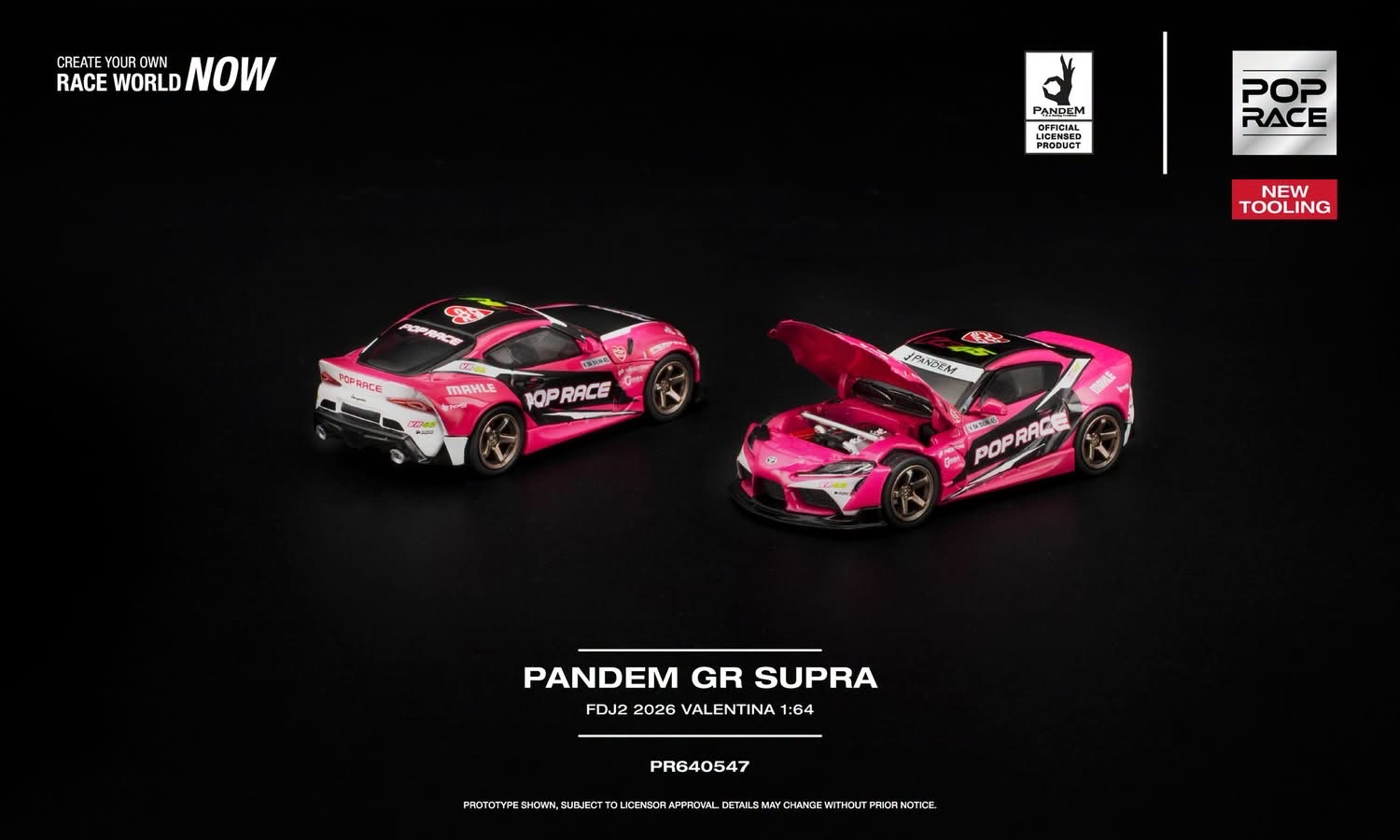 （預訂 Pre Order) POPRACE ( PR640547 ) PANDEM GR SUPRA FDJ2 VALENTINA PIAZ