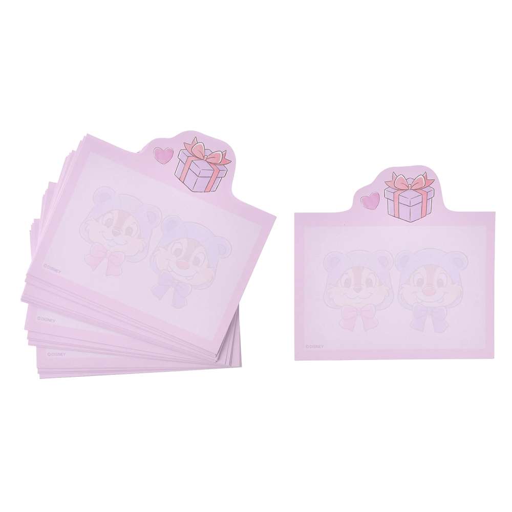 ✈️日本直送🇯🇵預訂🛍日本迪士尼DISNEY Chip & Dale COLLECTION - Chip & Dale, Clarice Memo Pad