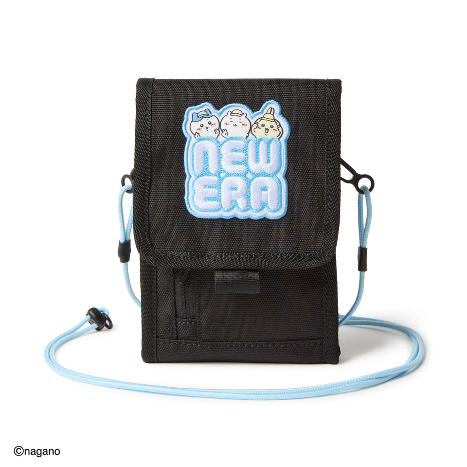 New Era Square Neck Pouch 0.3L Chiikawa / Chiikawa, Hachiware, Usagi, Black