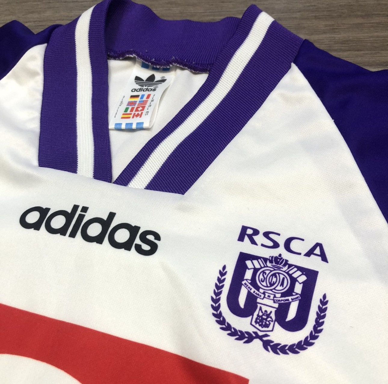 Anderlecht 94/95 vintage home shirt