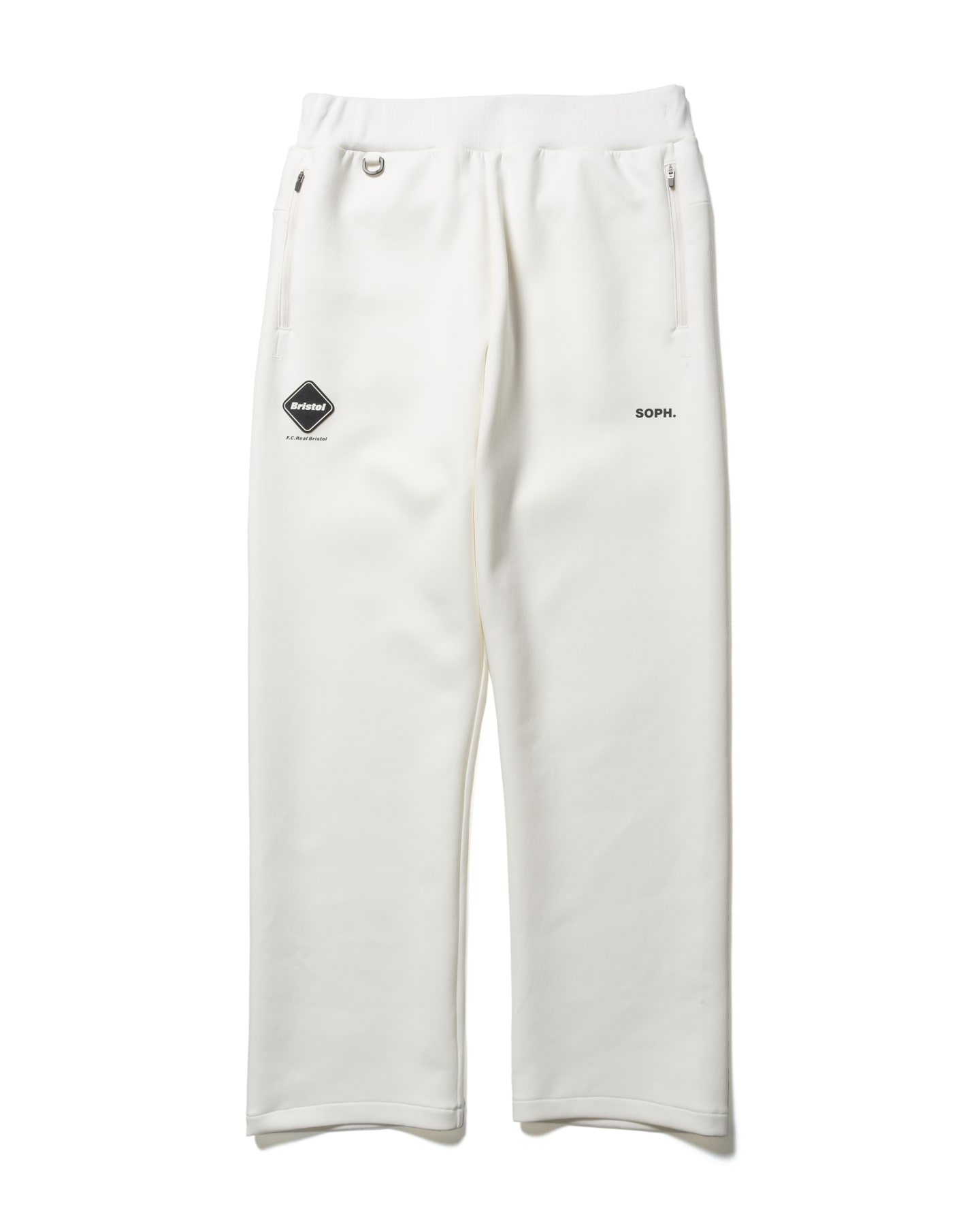 FCRB 2024 SS TECH SWEAT TEAM FLAT HEM BAGGY PANTS / OFF WHITE / M