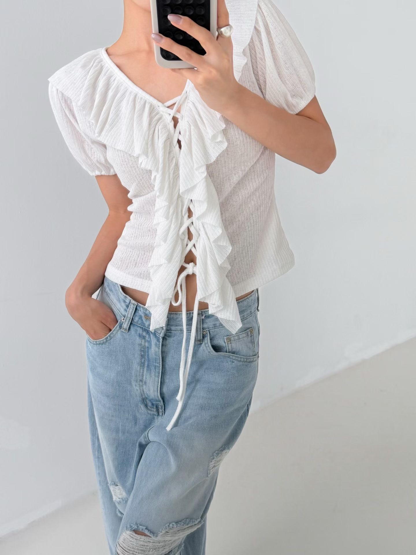 🇰🇷東大門女裝 | raffle blouse