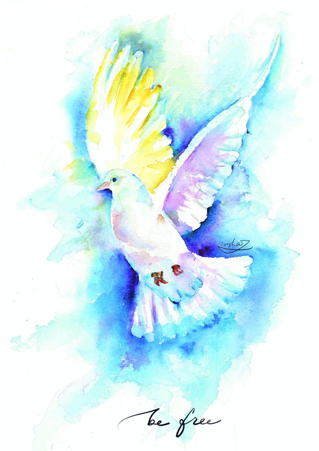 Creative Studio - A4 ART PRINTS Watercolour Animal Portraits