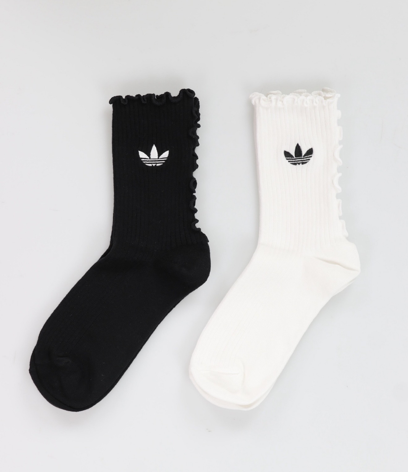 日本Adidas荷葉邊襪(一set兩對)