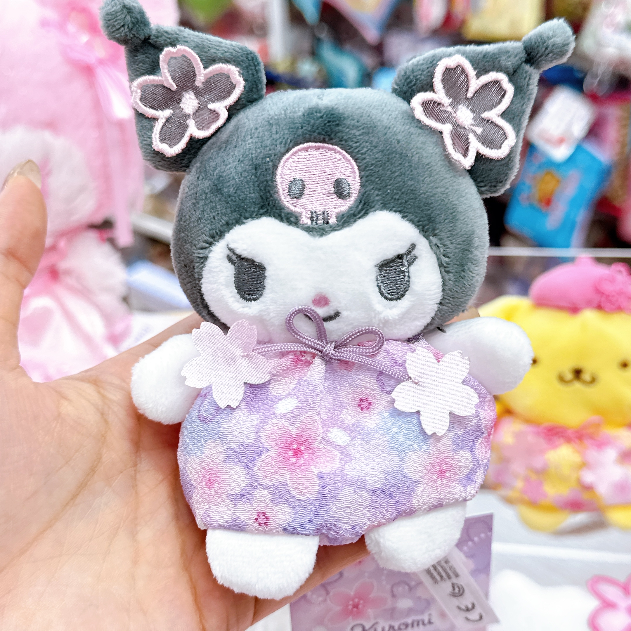 日本直送Sanrio 櫻花主題系列豆袋公仔