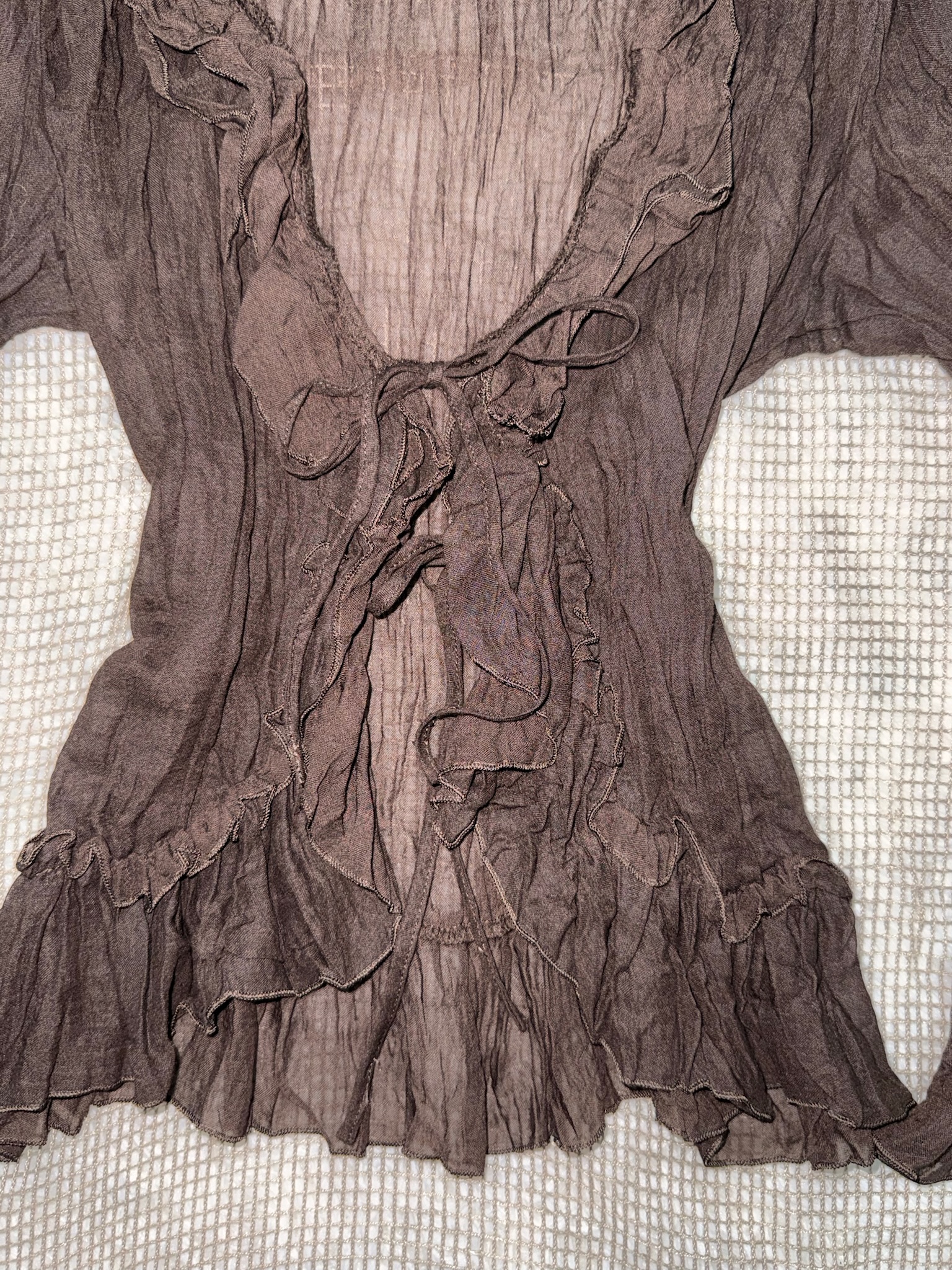 Ethereal Bell-Sleeve Fairy Blouse