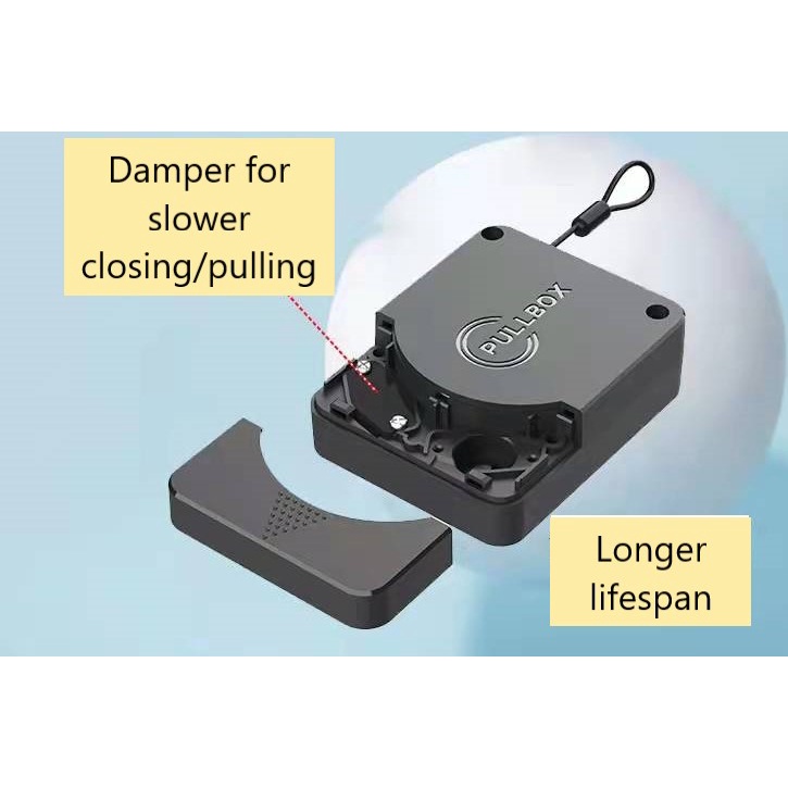 Double Damper Type Slowing Door Puller / Jenis Lebih Perlahan Alat Tarik Pintu